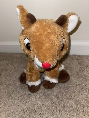 Kohls Cares Rudolph The Red Nosed Reindeer Plush Stuffed Animal Christmas 10''