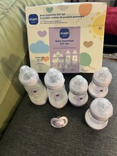 MAM Welcome Home Anti-Colic Newborn Baby Bottle Gift Set - 8 Pc I Pacifier  