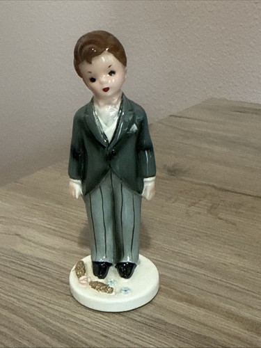 Josef Originals Groom Bridal Figurine Series Japan 4.5" Vintage - Picture 2 of 10