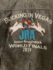 STS Brand Jr Junior Roughstock Finals Vegas Rodeo Award Jacket--youth large — photo 4