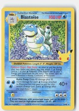 Blastoise Celebrations: Classic Collection 2/102 Pokemon Card Holo