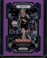 2024 Panini Prizm Monopoly WNBA #11 Natasha Cloud Pink Prizms #/149