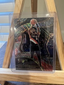 2023 Scoot Henderson #Select #269 Courtside Elephant Prizm