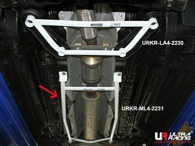 For Chevrolet Malibu 8TH GEN 2.0D 2.4 13-15 Ultra Racing Middle Lower Bar 4Point
