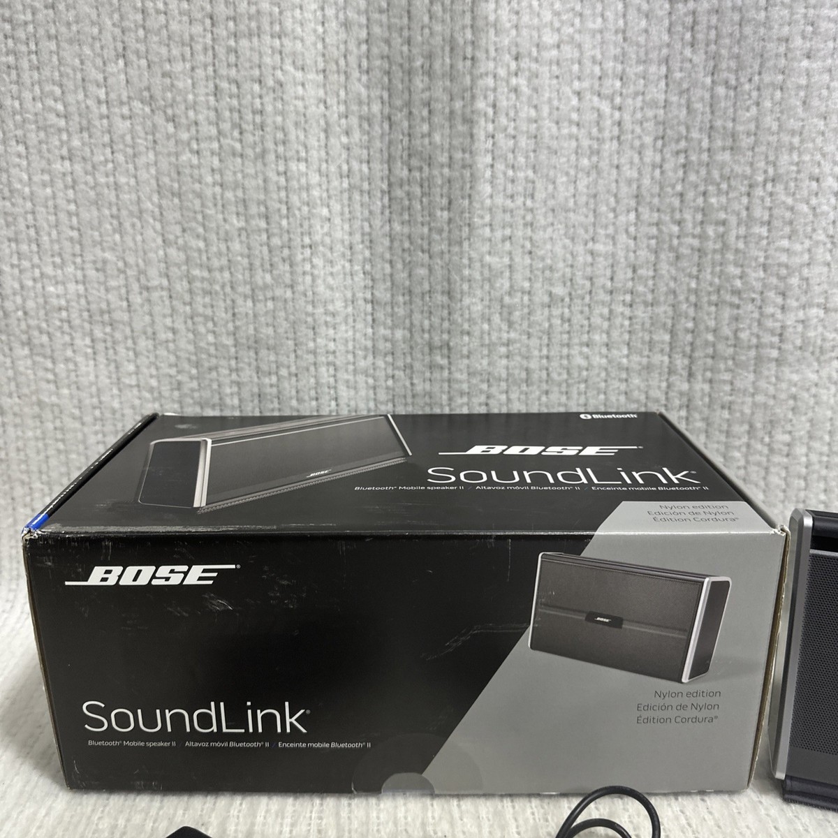 Bose® - SoundLink® Bluetooth Mobile Speaker II - Dark Gray Tested