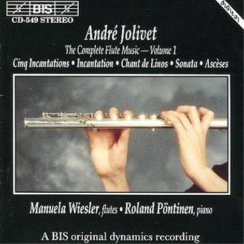 Альбом André Jolivet Flute Music Vol. 1 (Вислер, Понтинен) (CD)