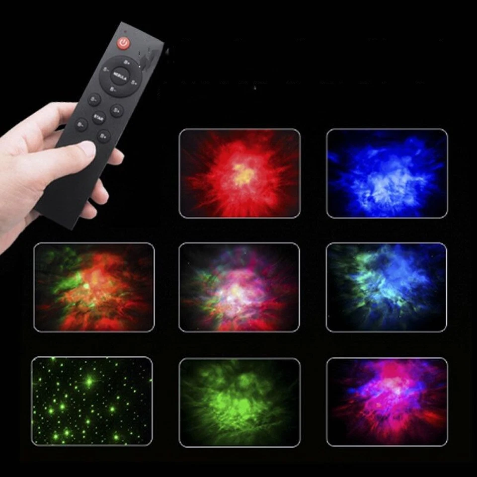 Galaxy Projector Starry Sky for Kids Room, LED Night Light with Bluetooth, A - Image 4 of 4