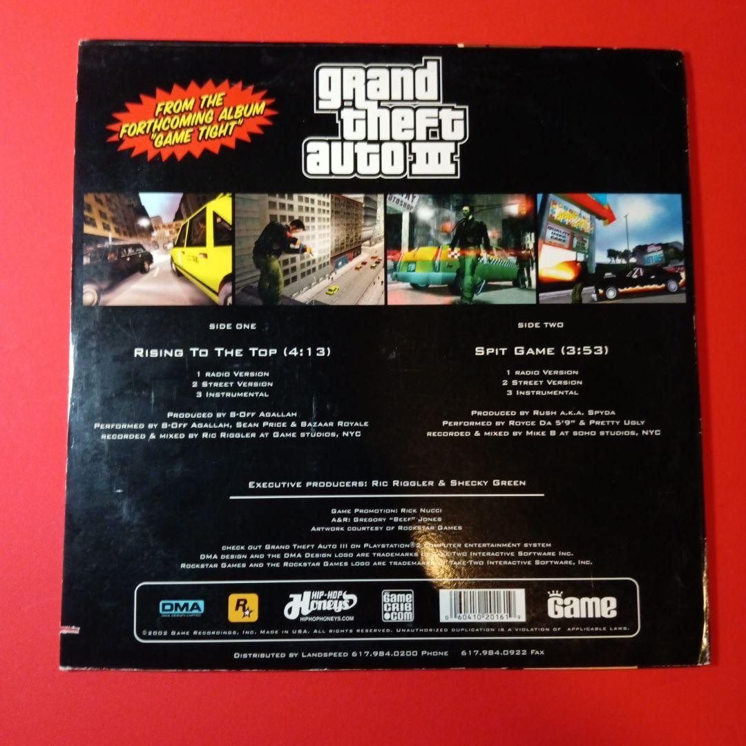 GRAND THEFT AUTO Ⅲ / RISING TO THE TOP GTA III - 
