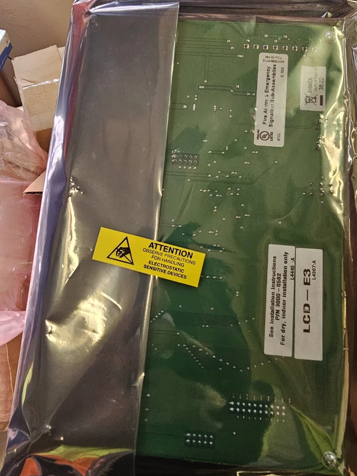 Totalmente Nuevo Gamewell - Pantalla Teclado Alarma Incendio LCD-E3 Foto 3 de 3