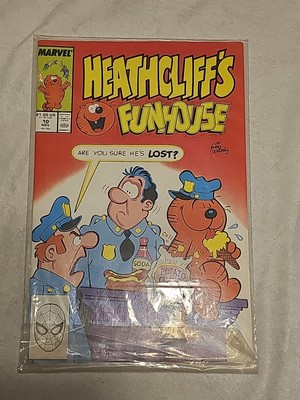 Heathcliff's Funhouse #10 (Newsstand) FN; Marvel/Star | Last Issue 