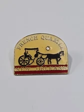 French Quarter New Orleans Travel Souvenir Lapel Pin Louisiana Horse & Carriage