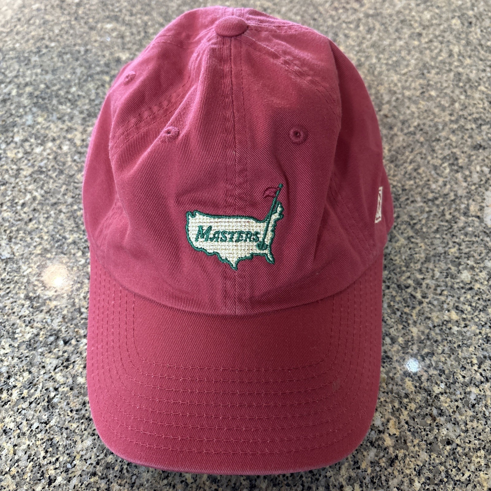 Hat Cap Red Adjustable Strap Back 1934 Nantucket Red