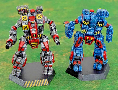 (2) BATTLETECH | HELLBRINGER (Loki) | Clan OmniMech | Catalyst Games PRO-PAINTED