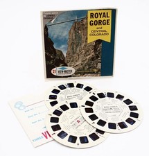 Vintage View-Master 3-Reel Pack: A323 ROYAL GORGE and CENTRAL COLORADO