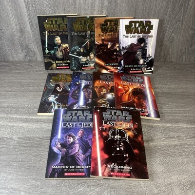 Complete Set Star Wars Last of the Jedi Books 1-10 Lot Scholastic 2005 PB