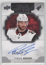 2017-18 Upper Deck Premier Magnificent Marks Tobias Rieder #MM-TR Auto 1o3