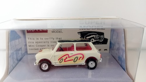 Dinky Collection Dy-21 Mini Cooper S 64 The London Motor Show 1 Of The 1000 Rare - Picture 7 of 12