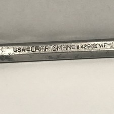 Vintage CRAFTSMAN Cold Chisel 1/2 WF 42973 5.75” Long Made in USA MINT