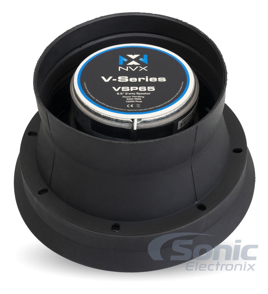 NVX XBAF65 Silicone Speaker Baffles & Sound Damping Kit