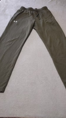 ''Under Armour Mens Medium Rival Fleece Joggers Olive Green...