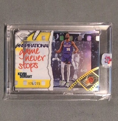 2025-26 Topps Chrome Yellow Inspirational Kevin Durant (#IP-4) 176/275