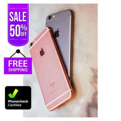 Apple iPhone 6s 16GB/32GB/128GB Unlocked - T-Mobile/Verizon Silver/Rose Gold