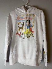 Women's Disney Character Kangaroo Pocket Hoodie Snow White Size XS NWT