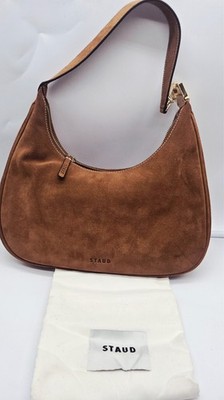 Staud SYLVIE SHOULDER BAG / SUEDE  ( Origin $350 )