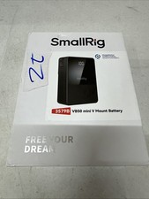 SmallRig VB50 V Mount Battery 3400mAh, 50Wh V Lock Battery Opened Box 