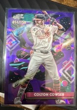 2025 Topps Cosmic Chrome - Colton Cowser #3 Purple Nebula Refractor /150