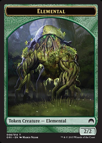 Elemental Token Magic Origins Lightly Played, English