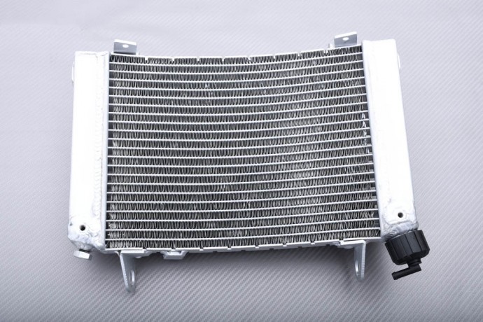 Radiateur Racing KTM SMC 690 en aluminium pour usage piste et routier intensif
