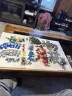 GIANT Lot Vintage 1950s  , Army Men, Knights Spaceman Playset Plastic Figures