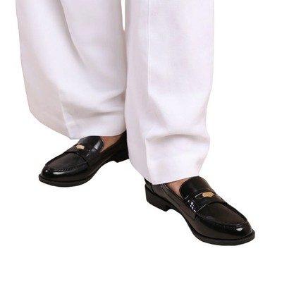 Where's That From - Damen Halbschuhe ''Denver'', Golddetail, PU (WM488)