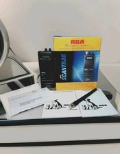 Vintage Open Box  RCA 20 Channel Handheld Scanner w/Box, Antenna, Manual,&Guide