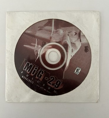 1998 Novalogic MiG-29 Fulcrum PC Video Game Disc Only