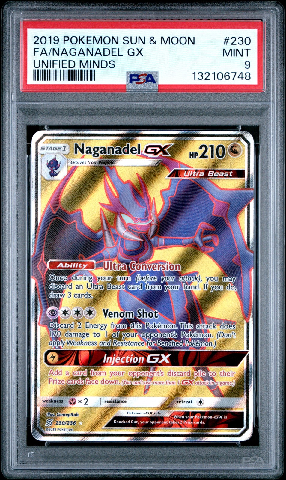 Naganadel GX #230