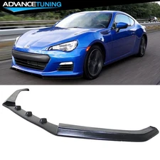 Fits 13-16 Subaru BRZ Coupe 2DR V3 Style Front Bumper Lip Spoiler Unpainted PU