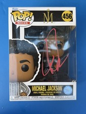 Jaafar Jackson signed Funko Pop Michael Jackson MJ #456 RARE