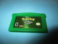 Game Boy Advance Pokemon Leafgreen Leaf Green Authentic Game 