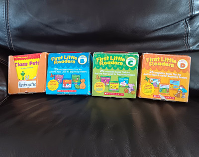 Scholastic First Little Readers Box Sets A, B, C, D,  by Deborah Schecter