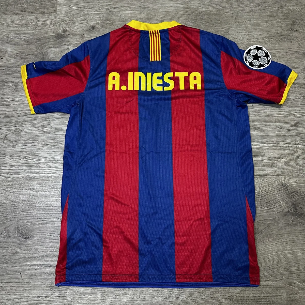 FC Barcelona Men Andres Iniesta International Club Soccer Fan
