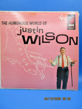 Vintage Vinyl Record Album The Humorous World of Justin Wilson Cajun Humor