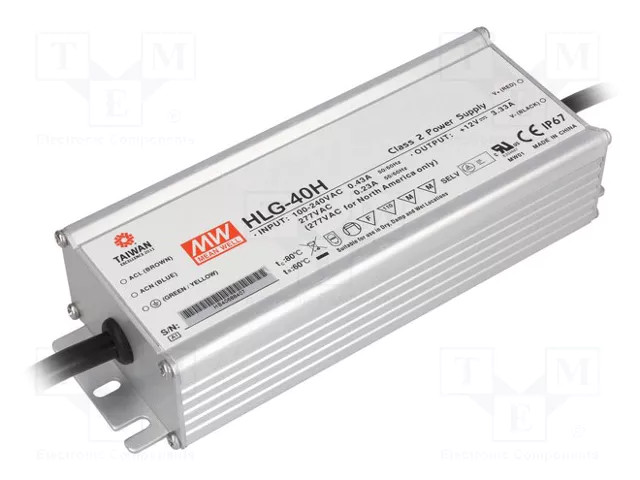 MEAN WELL HLG-40H-24 Power supply