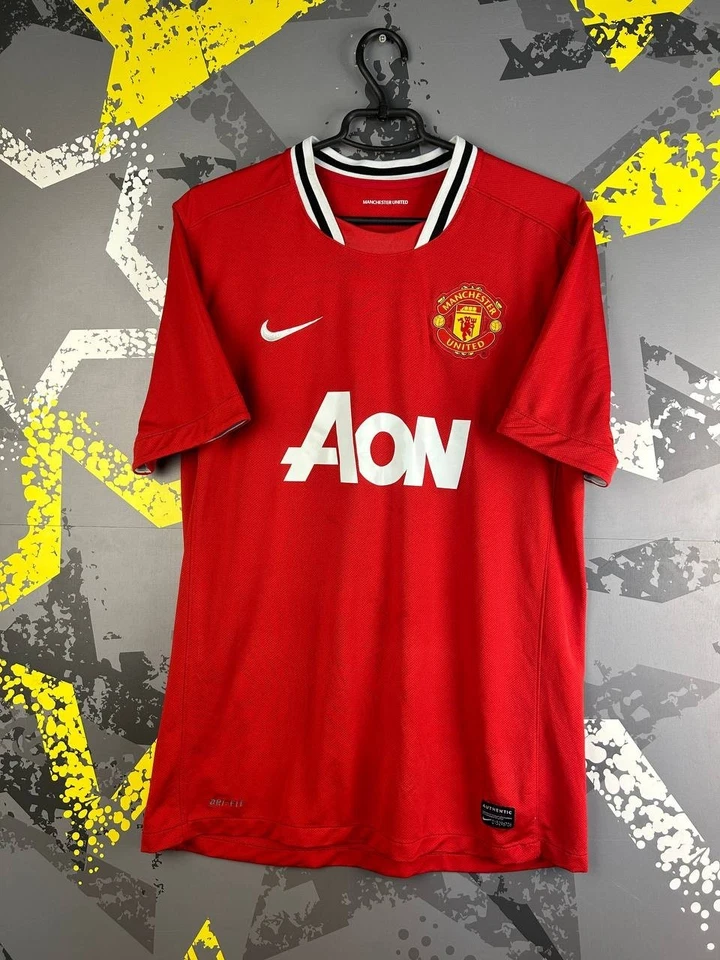 Chicharito Manchester United local camiseta de fútbol 2011 - 2012 Nike hombre talla L ig93 Foto 2 de 4