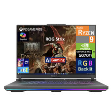 ASUS ROG Strix 16" 1920x1200 Ryzen 9 8940HX 64GB 1TB SSD RTX 5070 Ti Win 11 Pro