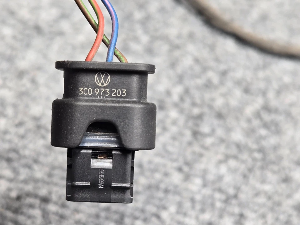 2013-2018 AUDI S6 PARA-CHOQUE TRASEIRO PARK ASSIST SENSOR CHICOTE DE FIOS FABRICANTE DE EQUIPAMENTO ORIGINAL - Imagem 3 de 3