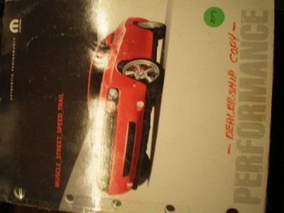 2009 Mopar preformance  parts catalog # PM4788