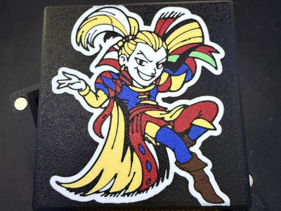 Kefka themed MTG Deck Case, Card Case, Card Box, Magic The Gathering