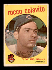 1959 TOPPS #420 ROCCO COLAVITO (VG) CENTERED ~ GFCC